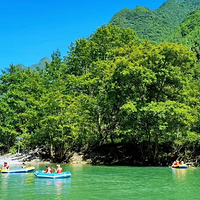 龙潭河风景区漂流
