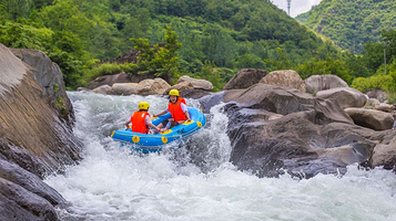 大罗桃花里漂流