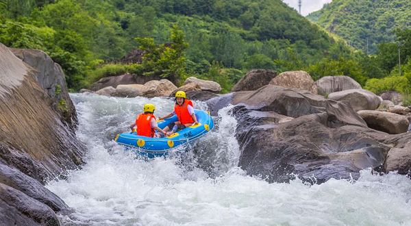 大罗桃花里漂流