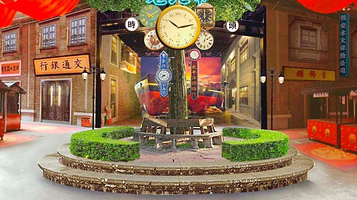 老北市室内民国老街