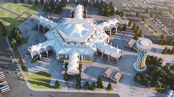 茶卡盐湖景区-旅游集散中心