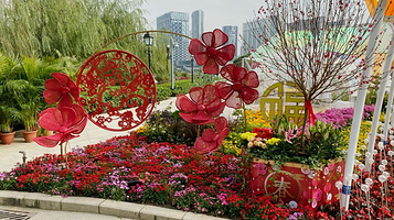 龙环葡韵花展场地