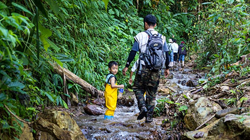 基诺山新司土村雨林徒步