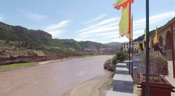 陕西古渡口小镇景区