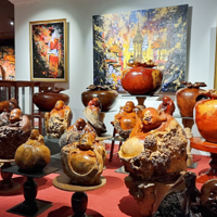 老挝万象神木博物馆