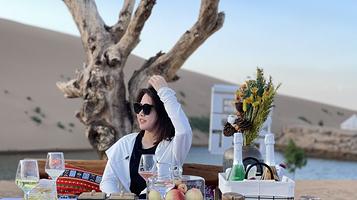 腾格里大漠星赐露营地