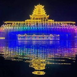 和平湖水上夜游