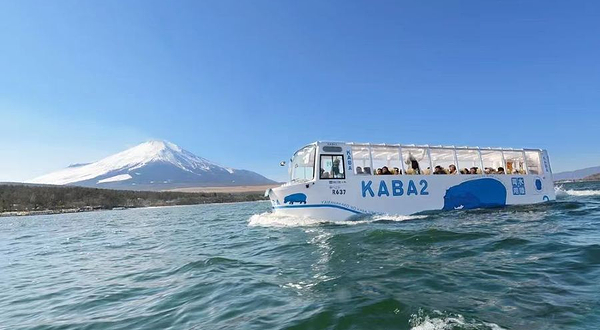 Kaba Bus 山中湖 水陆两用巴士