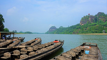 仙水岩芦溪河竹筏漂流