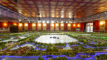 圆明园全景沙盘展