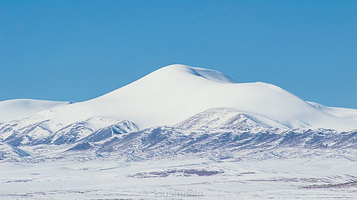 可可西里雪山观景台