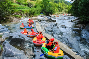 皖鄂大峡谷漂流