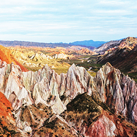 张掖外星谷景区