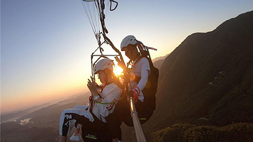 花山动力伞体验