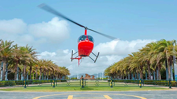 亚龙通航海棠广场直升机基地