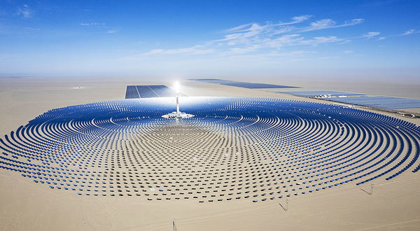 敦煌光电博览园(超级镜子发电站)