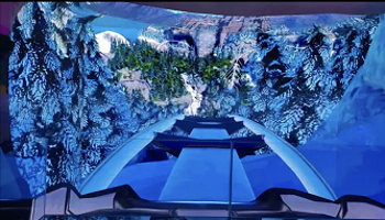 西安魔镜悬浮玻璃剧场