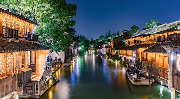 西栅夜游