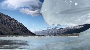 库克山冰湖游船