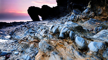 金石滩生态游-喂海鸥钓鱼