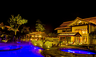 花间池春上温泉公园