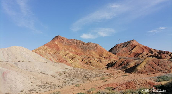 七彩丹霞景区-七彩仙缘观景台(睡美人)