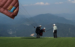 云上滑翔伞基地-降落场
