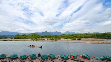 楠溪江中心区漂流