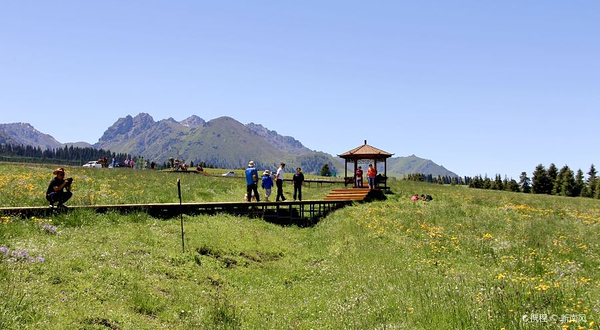 南山西白杨沟风景区