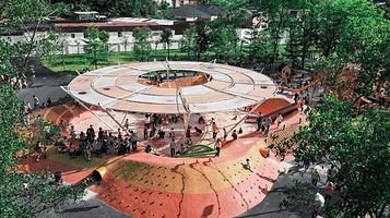 江门儿童公园沙主题室外游乐区