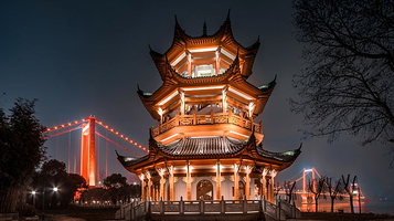 鹦鹉洲汉阳桥梁主题公园