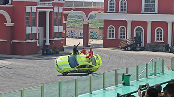 极度D平线飞车特技表演