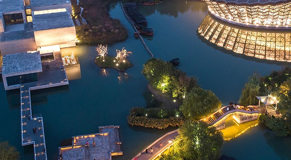 乌镇西栅景区-步行栈道