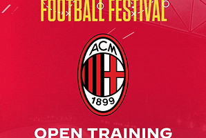 2025香港足球盛会 AC米兰公开训练