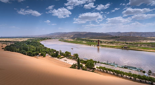 沙坡头旅游区黄河区