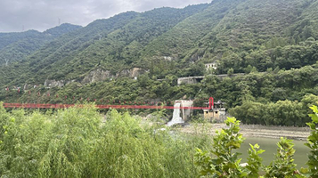 石门栈道风景区-瀑布