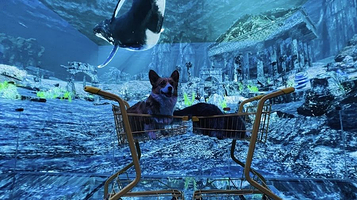 元宇宙·喵星球玻璃悬空剧场