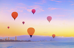 黄金海岸热气球