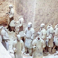 秦兵马俑三号坑遗址