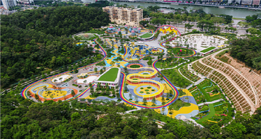 江门儿童公园梦主题室外游乐区