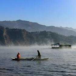 白山市龙山湖景区
