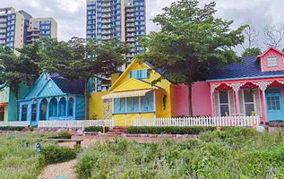 洋人街(盘龙转盘)