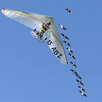 雪野湖飞行体验观光