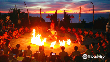 巴厘岛传统火舞