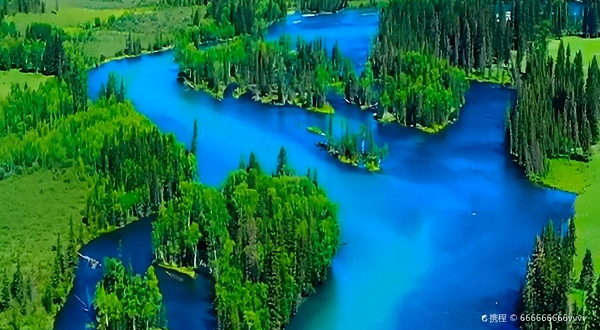 沙雅县月亮湾景区