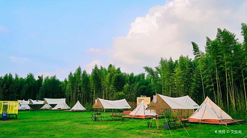 在山野亚运村露营基地·派对空间·烧烤·拓展团建