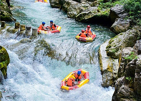 乐谷银滩峡谷漂流