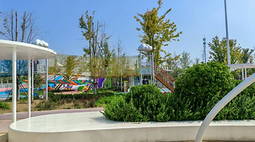 天空云朵游乐园