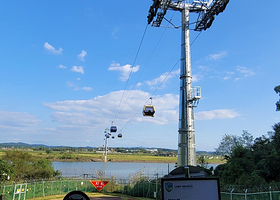 临津阁和平缆车