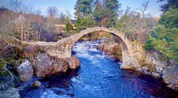 The Old Packhorse Bridge
